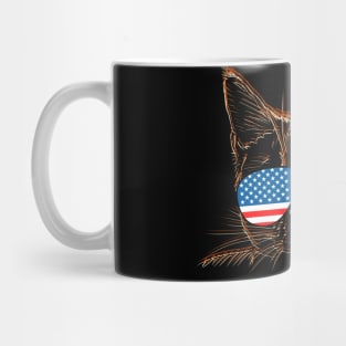 Patriot Cat Mug